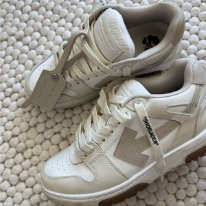 Off white sneakers